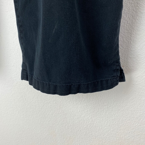 Charter Club Black Capri Jeans Classic Fit Cotton Wide Leg Pockets Size Plus 16 - Picture 7 of 9
